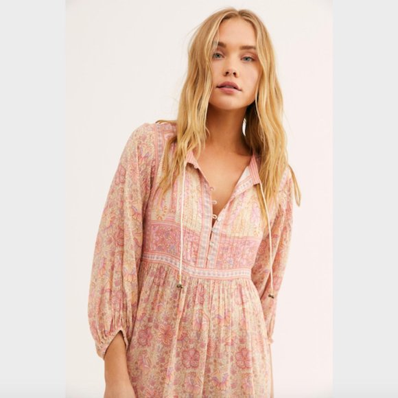 Spell Dresses & Skirts - SOLD Spell Poinciana Pink Floral Mini Dress S